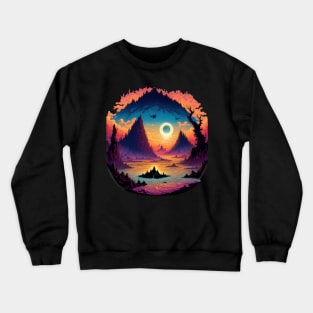 The Adventure - Black BG Crewneck Sweatshirt